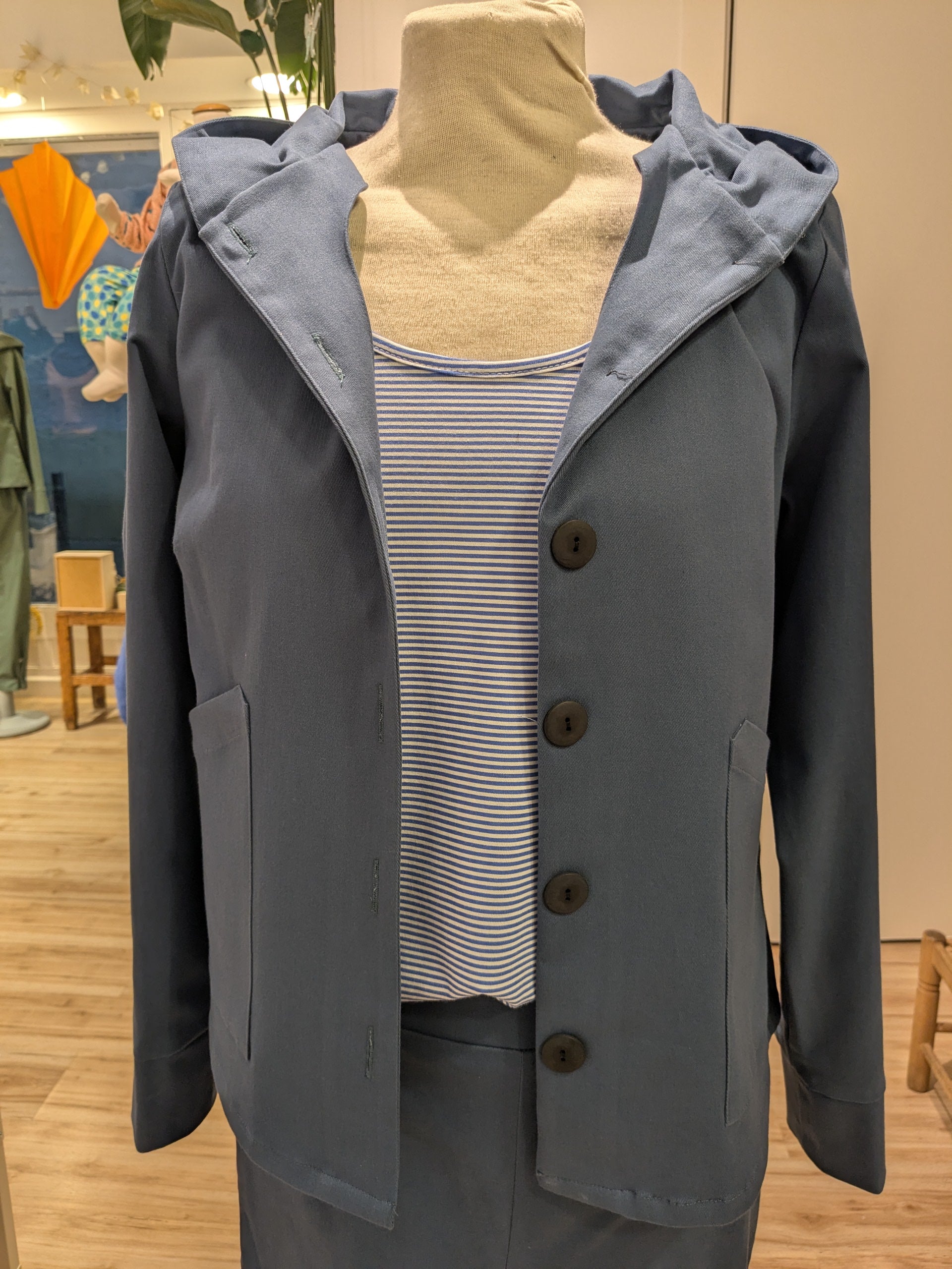Chaqueta Amapola Azul