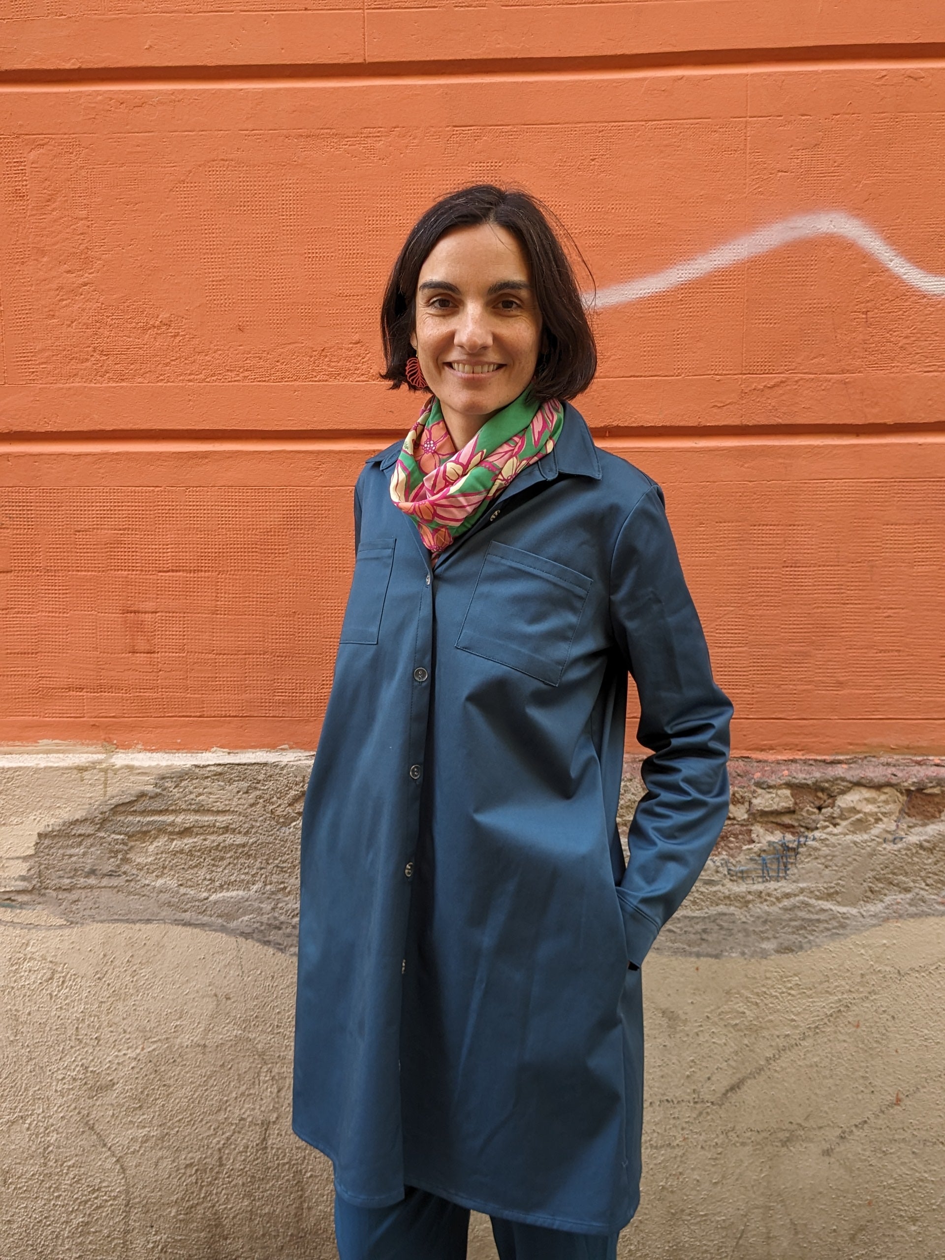 CAMISA MONICA TEAL