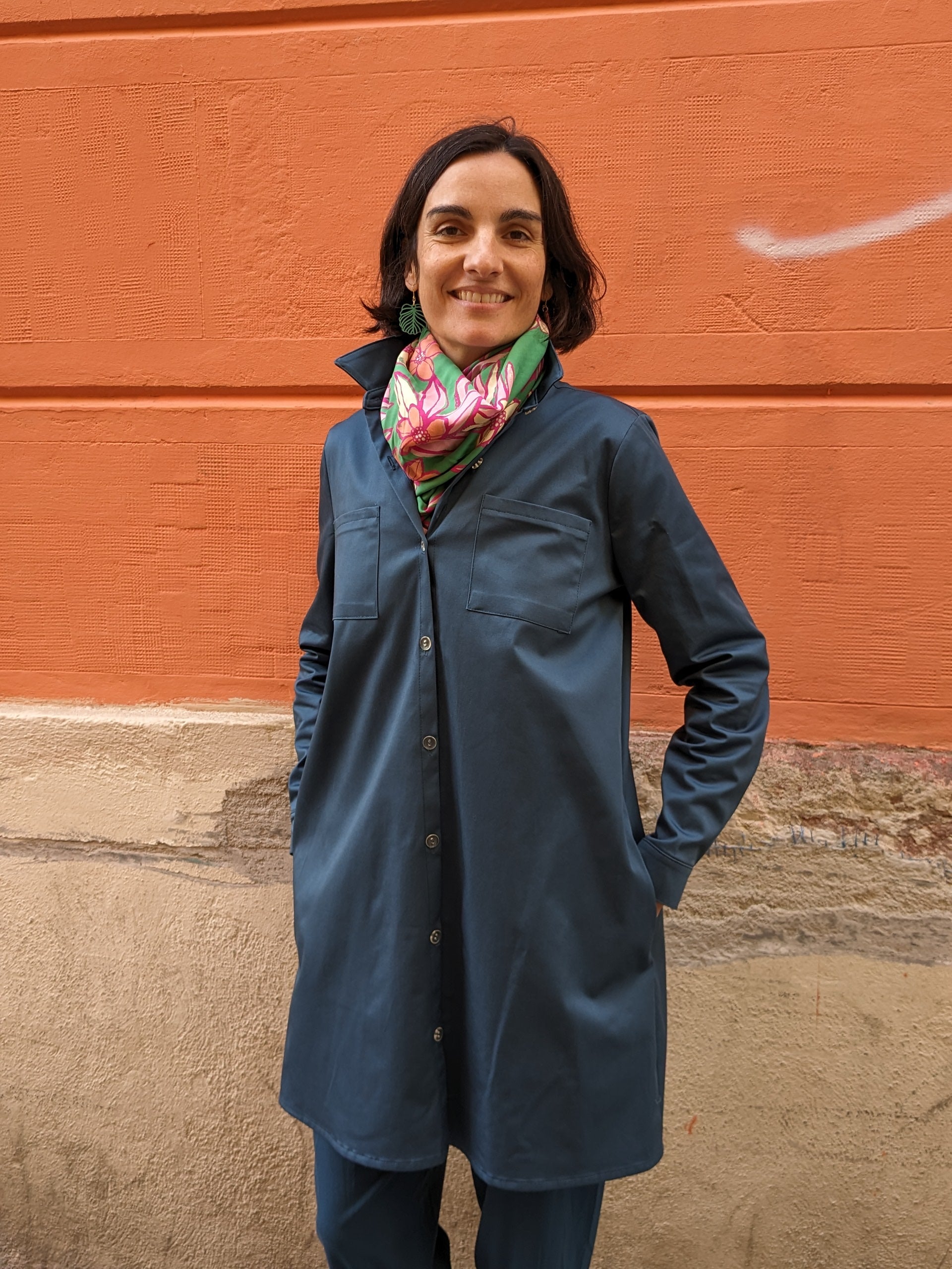 CAMISA MONICA TEAL