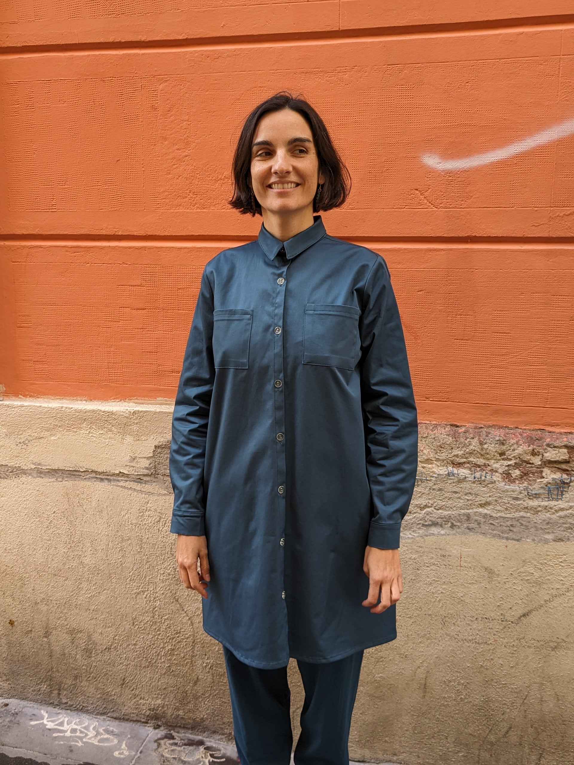 CAMISA MONICA TEAL
