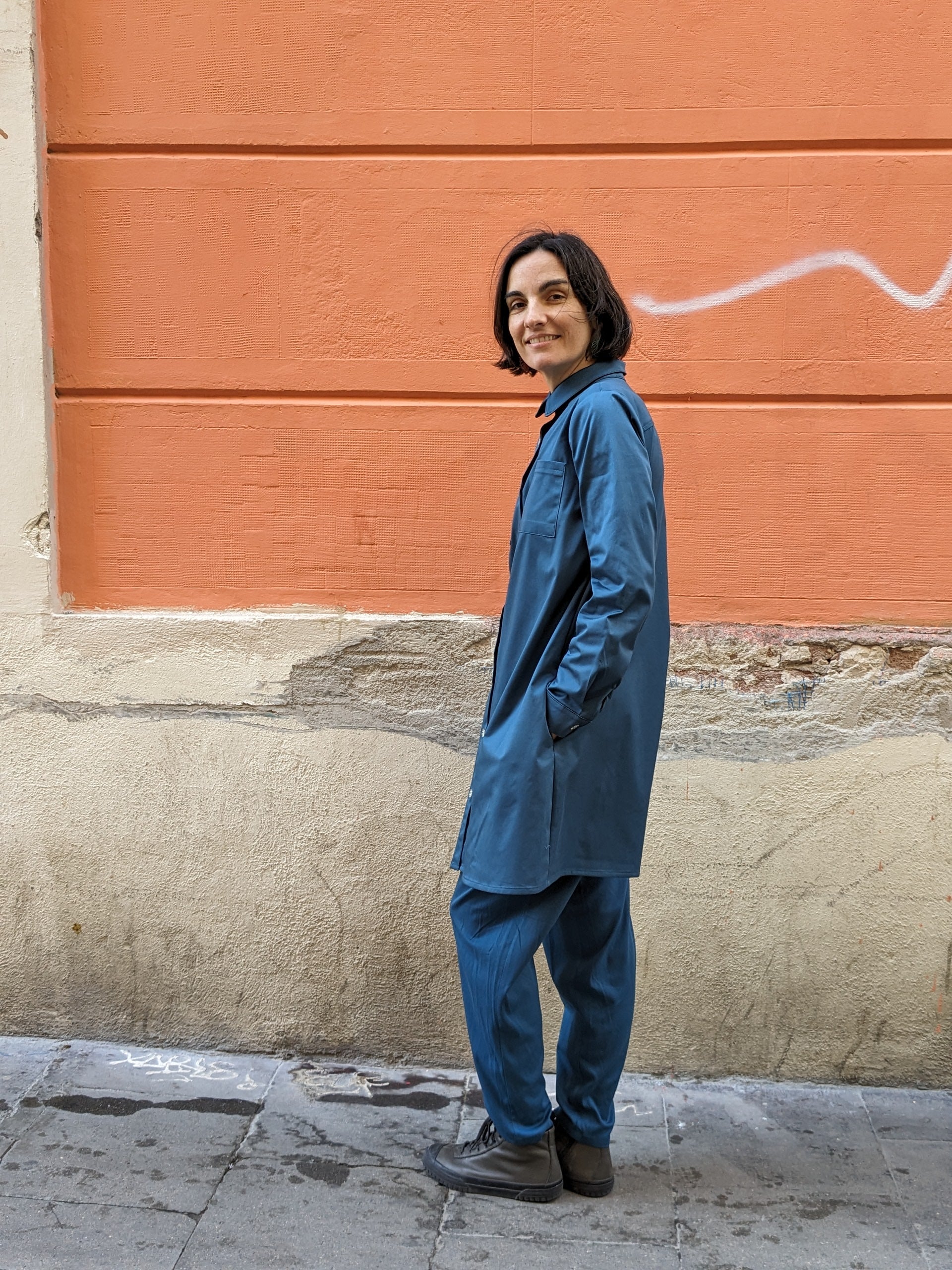 CAMISA MONICA TEAL