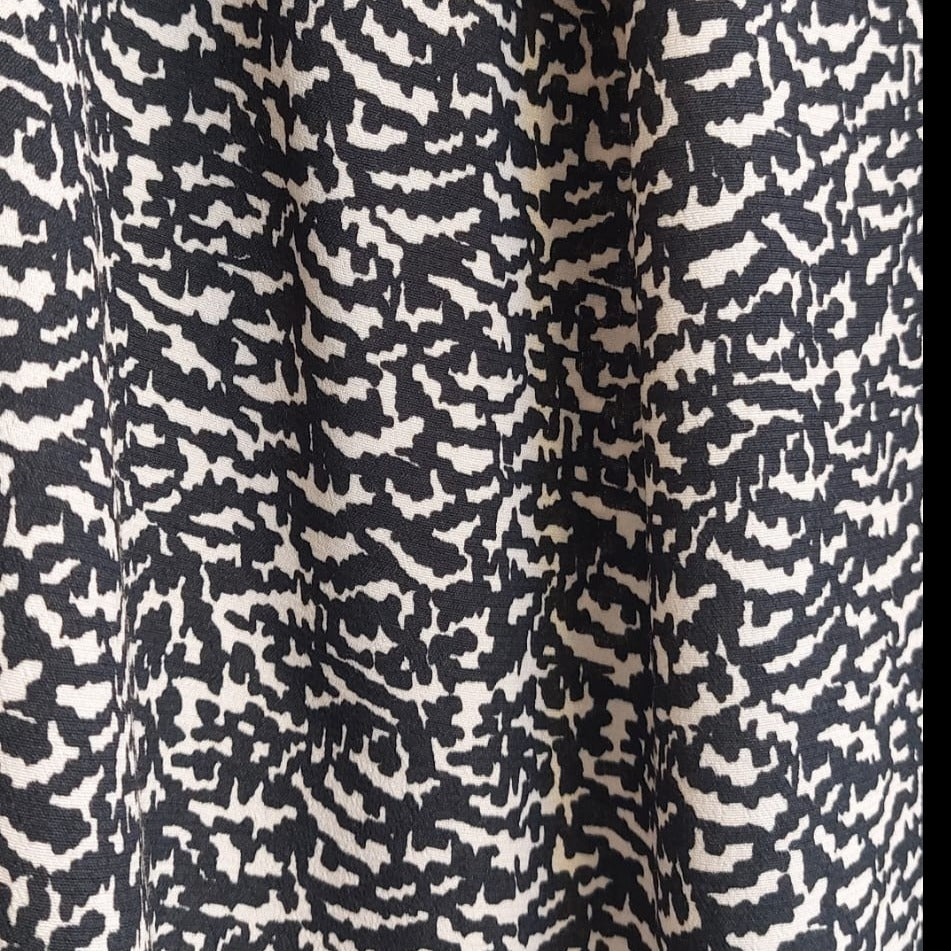 BORN DRESS WITH TRIANGLE PRINT