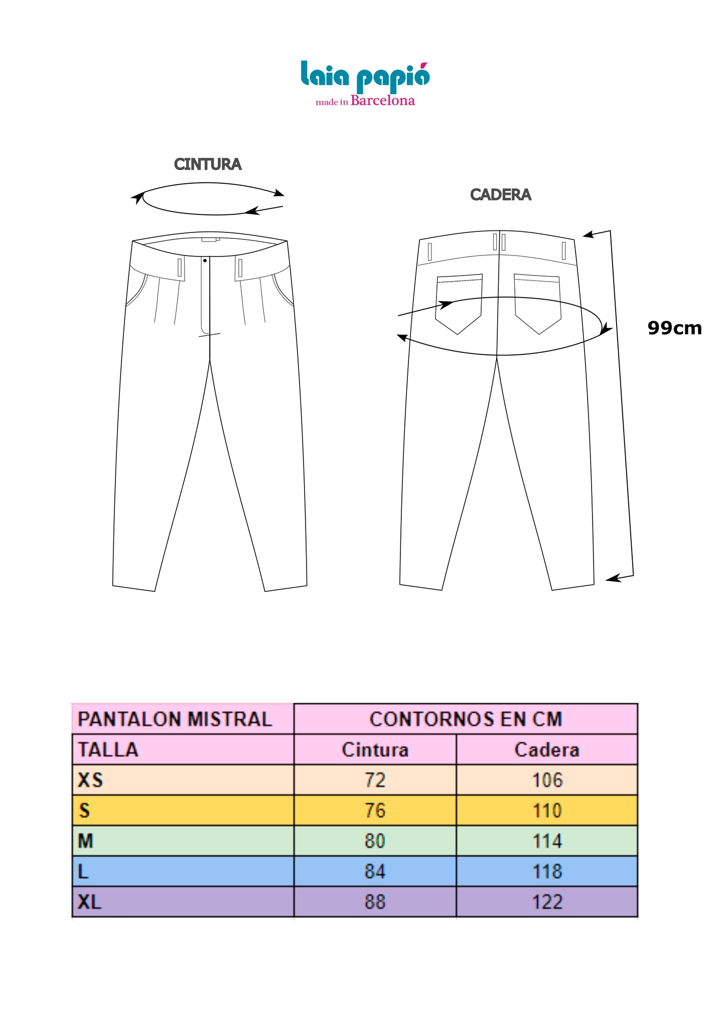 PANTALÓN MISTRAL PETRÓLEO