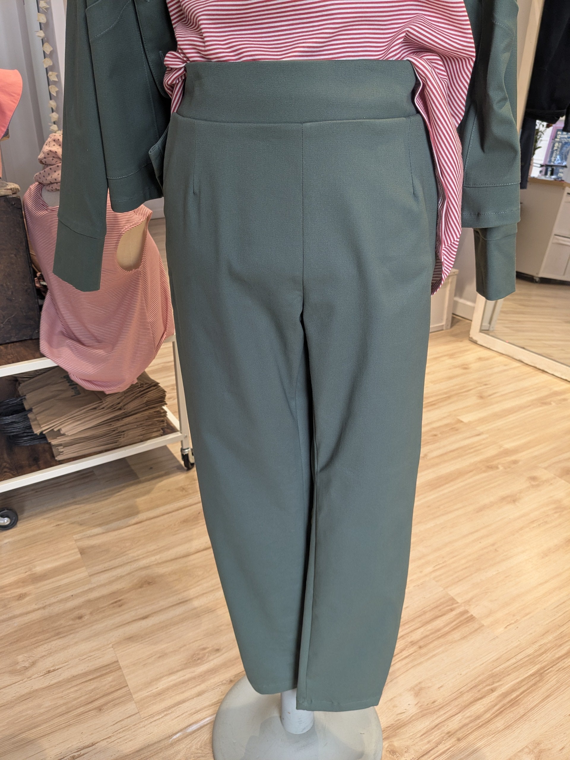 Pantalón Filipina Verde