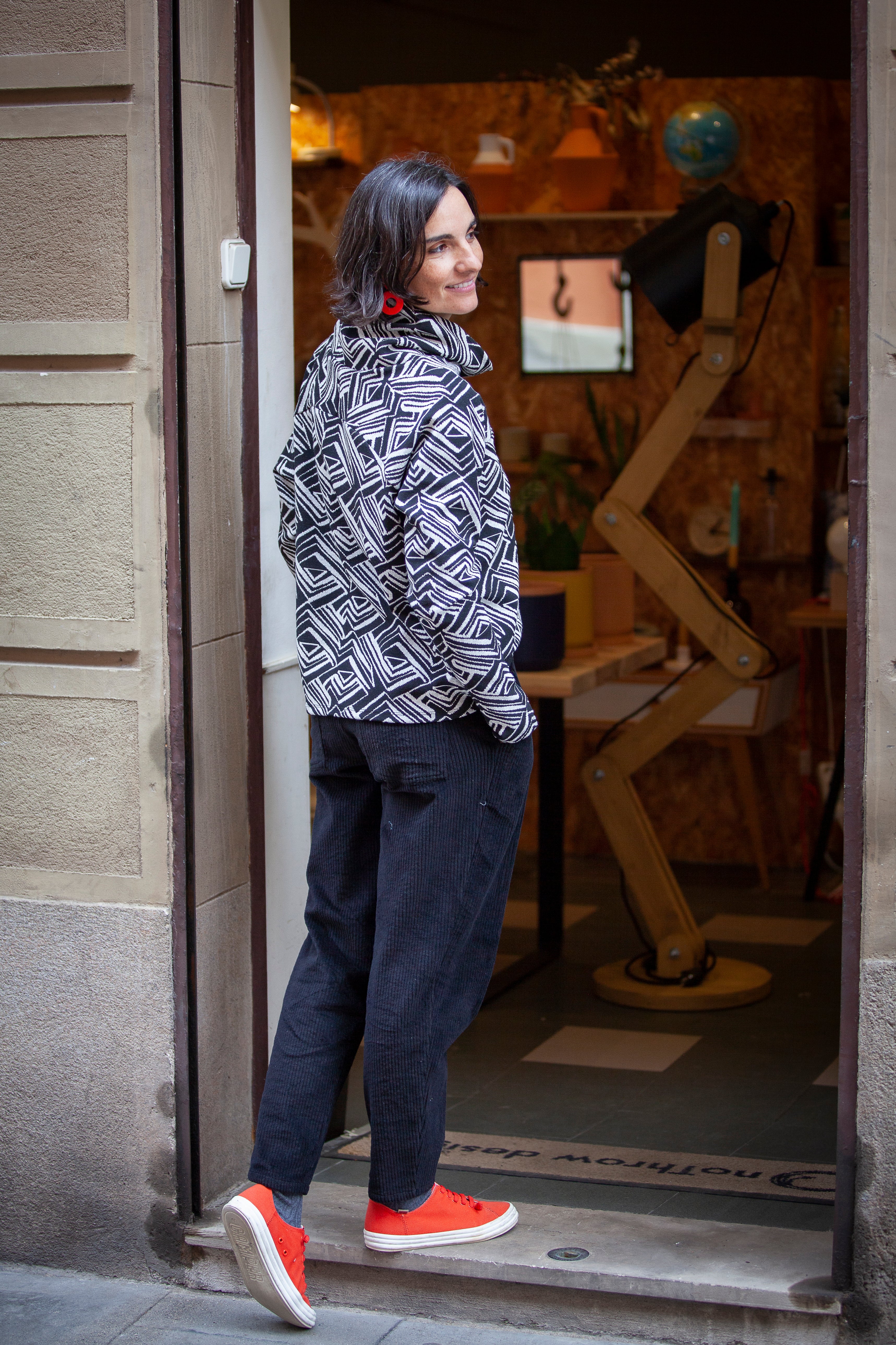 PANTALON MISTRAL PANA NEGROS