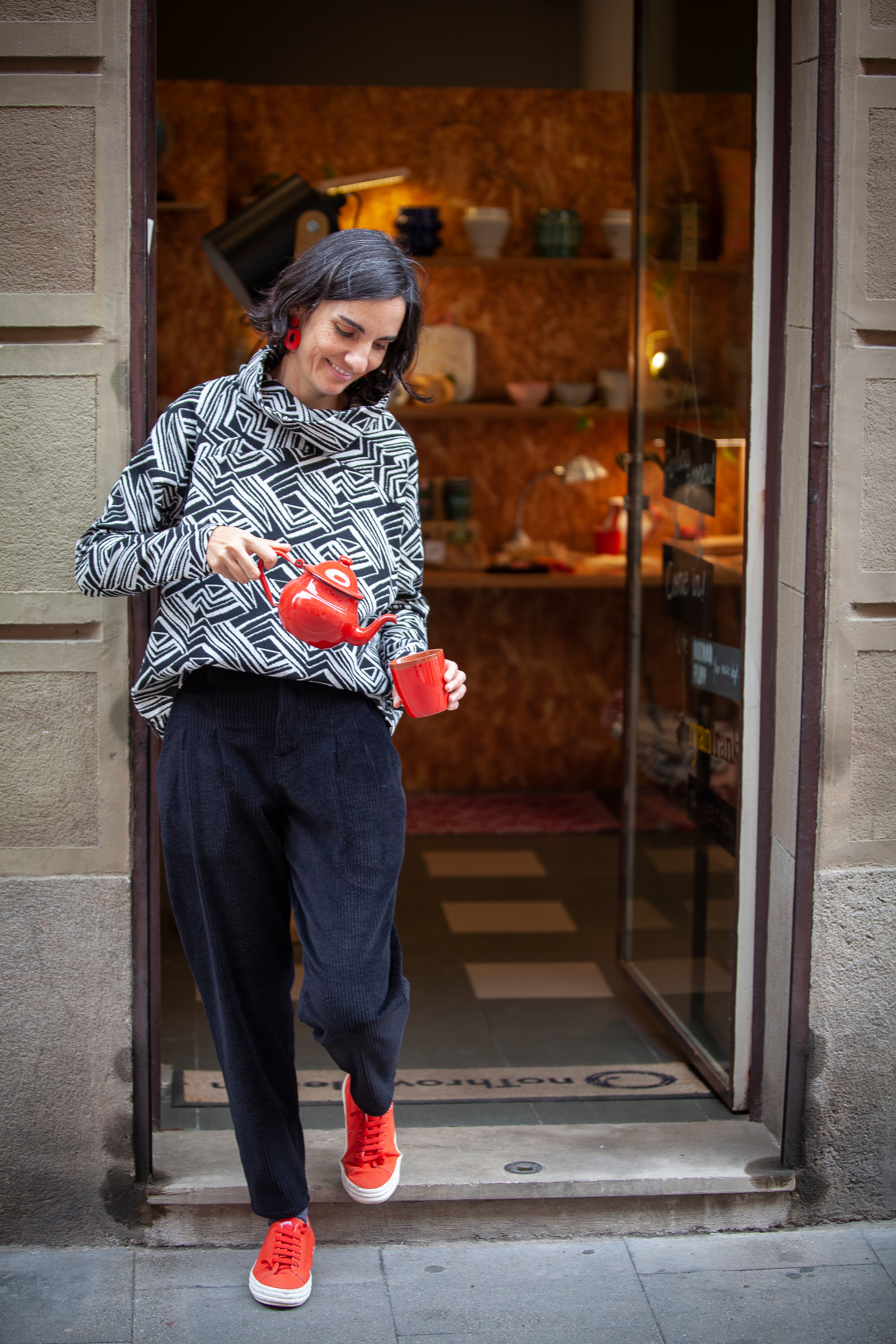 PANTALON MISTRAL PANA NEGROS