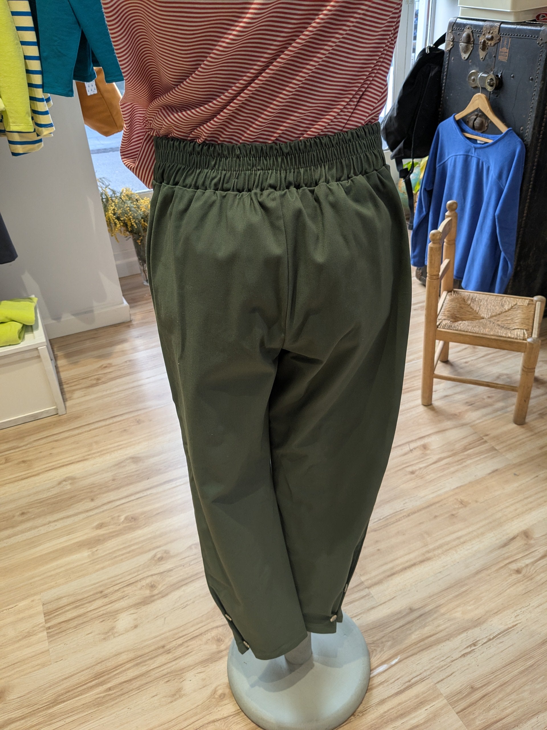 Pantalón Filipina Verde