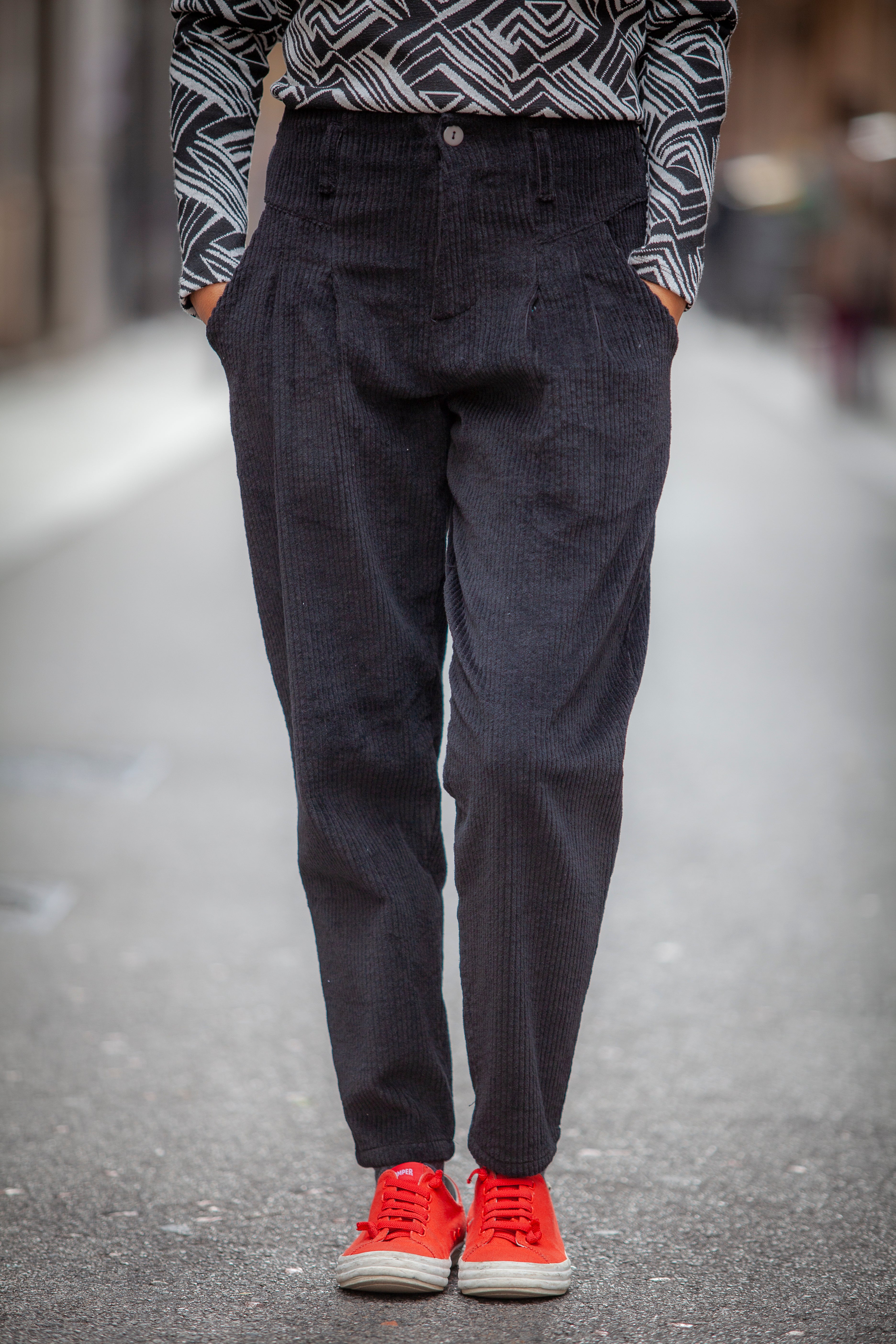 PANTALON MISTRAL PANA NEGROS