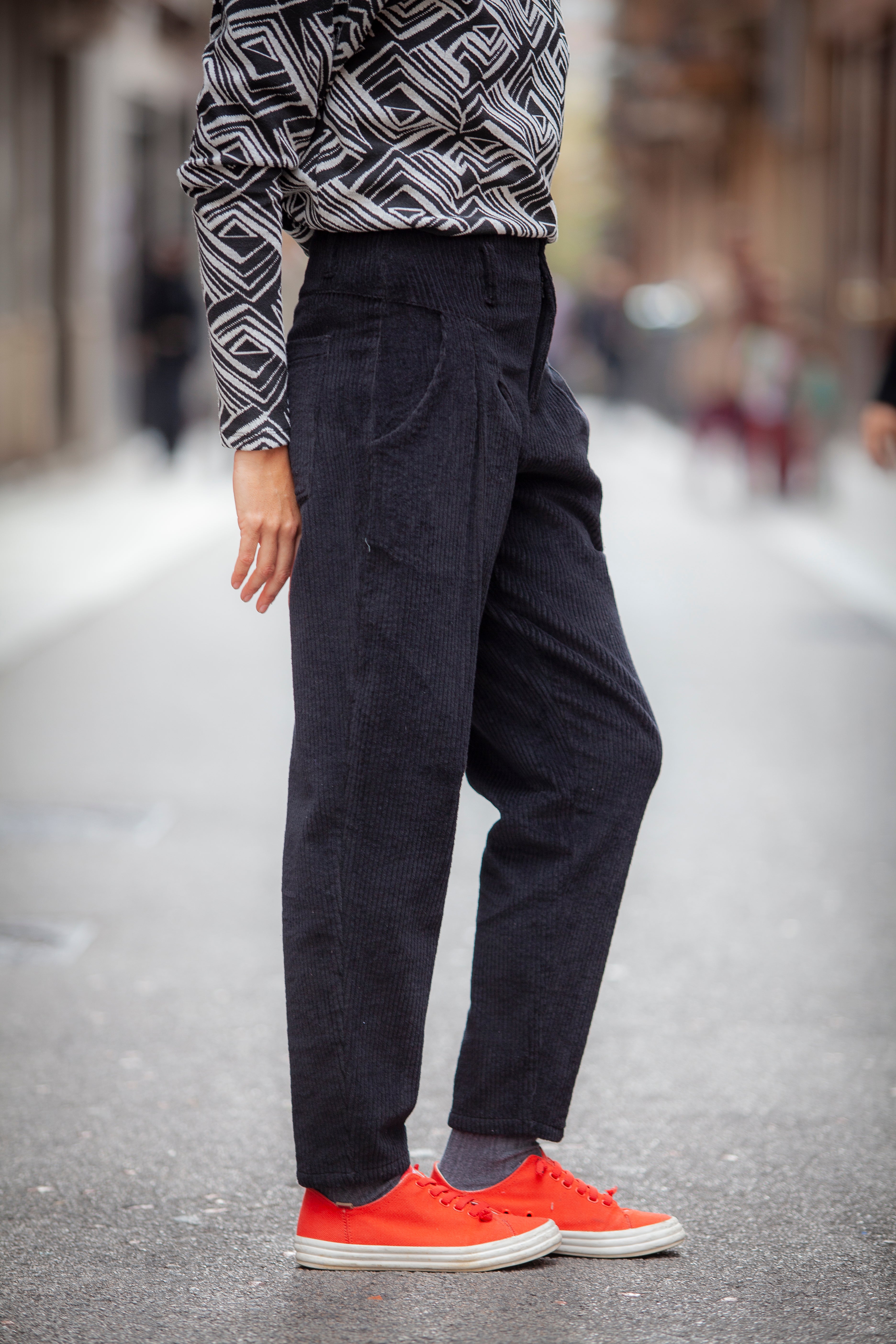 PANTALON MISTRAL PANA NEGROS