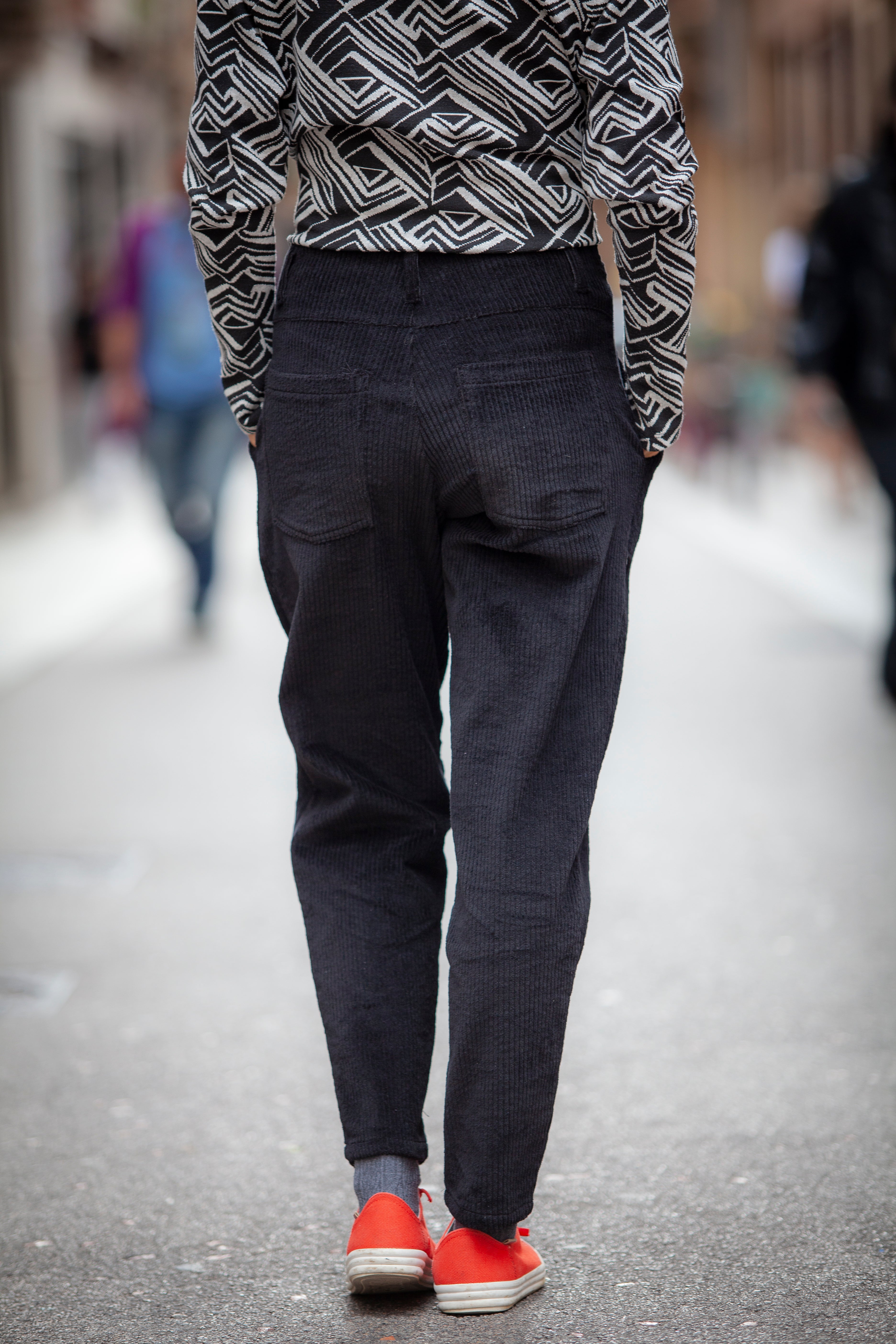 PANTALON MISTRAL PANA NEGROS