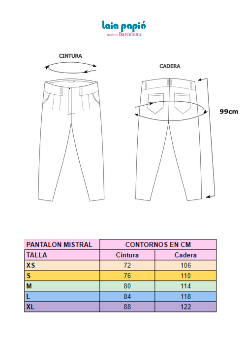 PANTALÓ MISTRAL PETROLI
