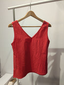 TOP MARIA NARANJA AMAPOLA