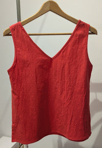 TOP MARIA NARANJA AMAPOLA