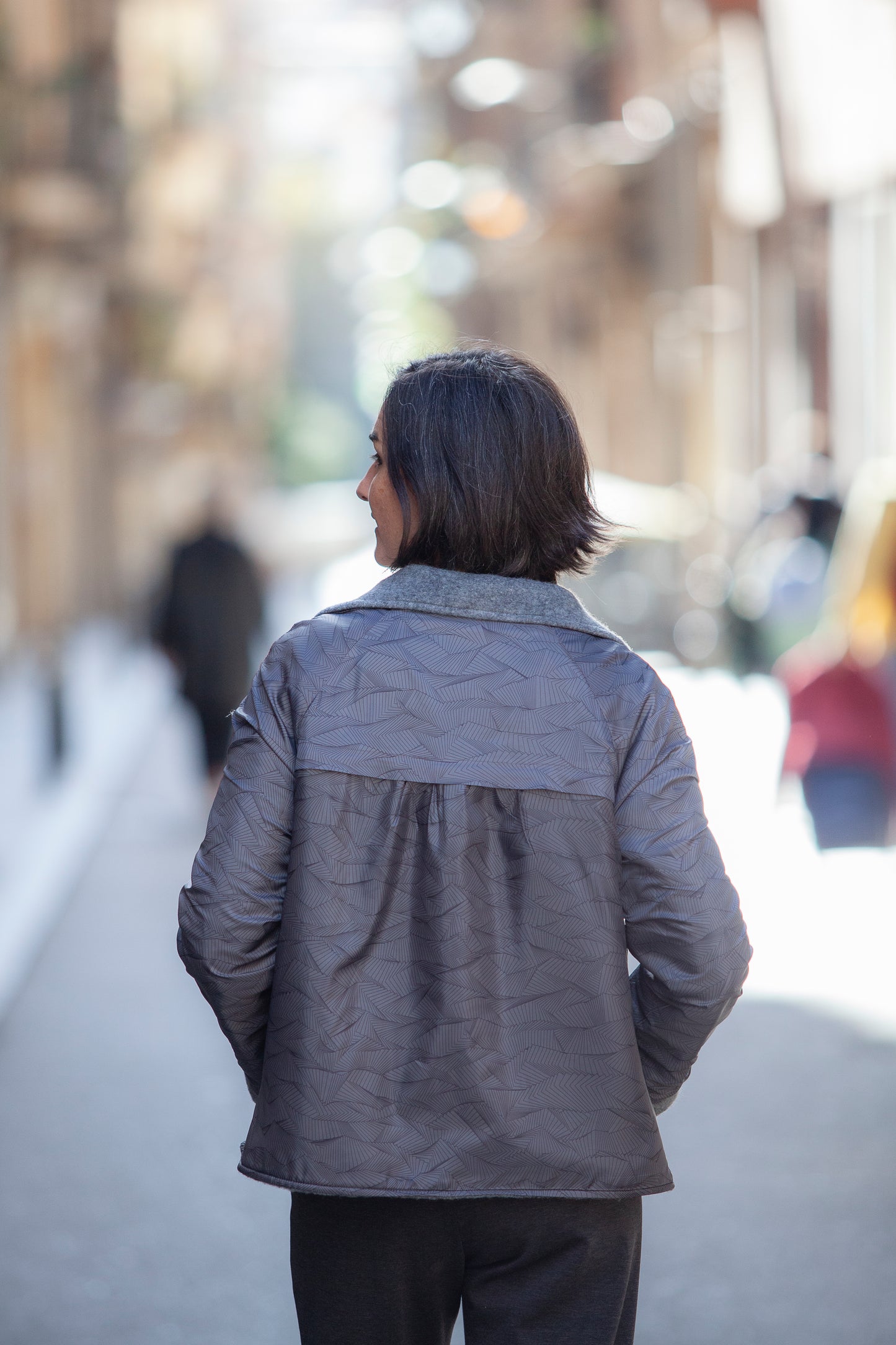 CHAQUETA REVERSIBLE IMPERMEABLE CARMEN