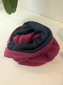 CUELLO FUCSIA AZUL OSCURO