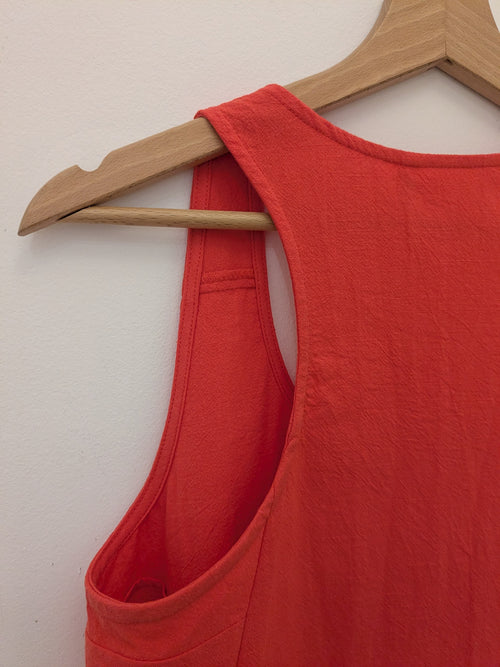 VESTIDO EDI NARANJA AMAPOLA
