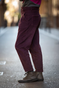 PANTALON MISTRAL PANA BURDEOS