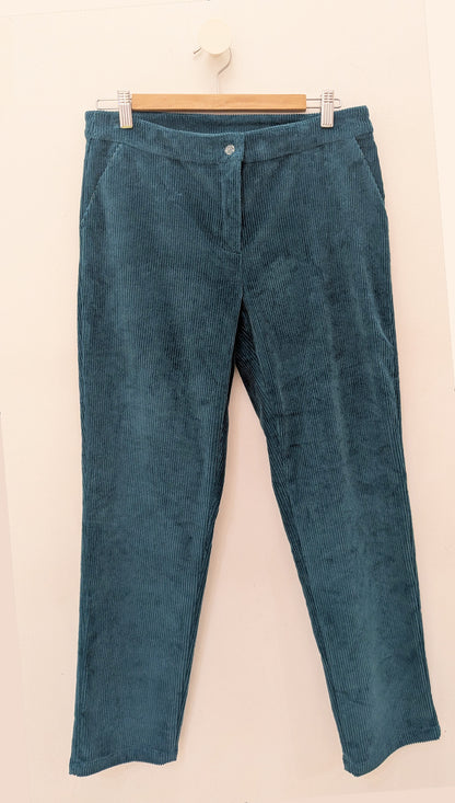 TRINI CORDUROY PETROLEUM PANTS