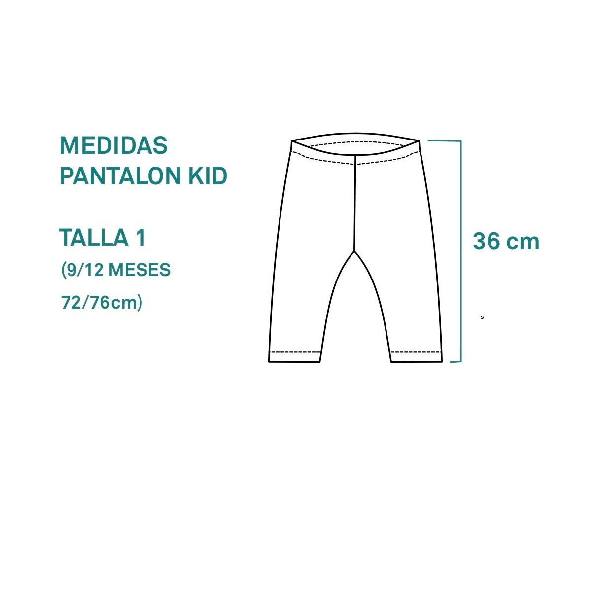 PANTALÓ KID NÚVOLS