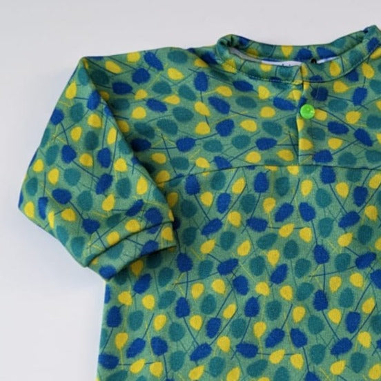 AMIE KID GREEN WIND SWEATER