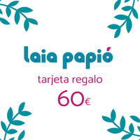 TARJETA REGALO 60€